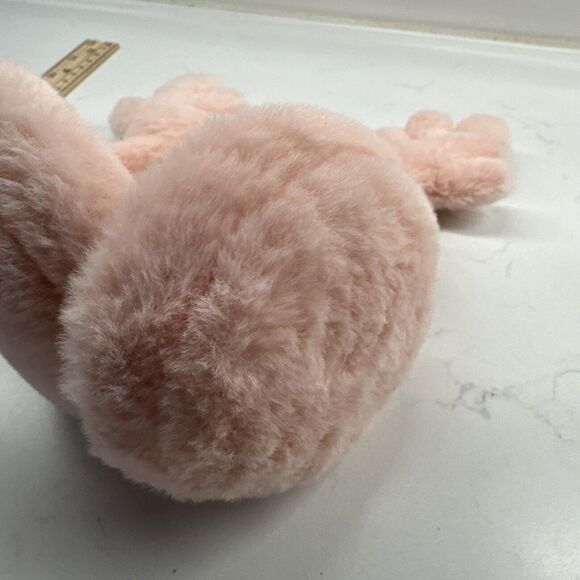 Pink Fur Reindeer Antler Ear Muffs Warmers - Picture 7 of 9